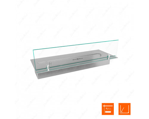 Топливный блок SteelHeat LINE GLASS 500