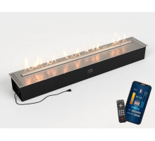 Автоматический биокамин Lux Fire Smart Flame 1600 RC INOX